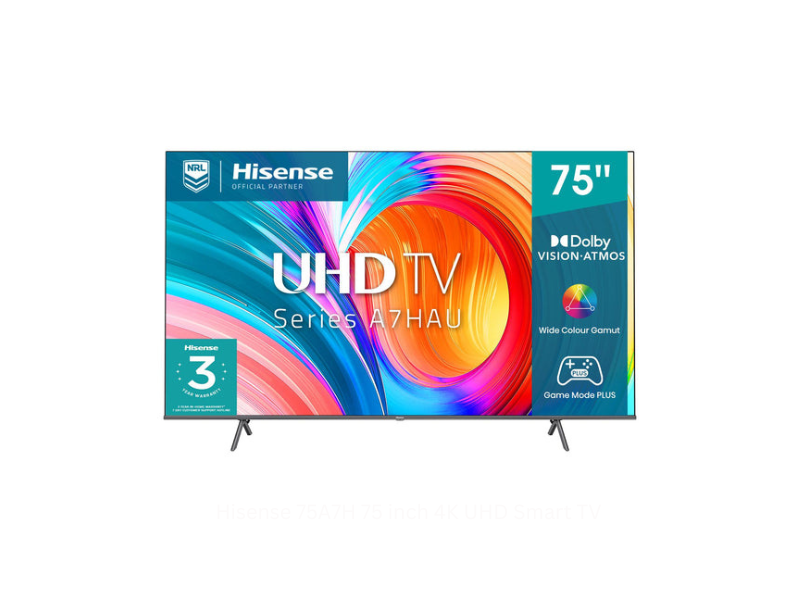 Hisense 75A7K 75 inch 4K UHD Smart TV - HISENSE  KENYA at The Gadget Grid Kenya