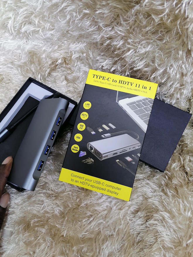 USB-C Hub Kenya – 7-in-1, 8-in-1, 9-in-1 & More | From KSh 800 - Accessories at The Gadget Grid Kenya